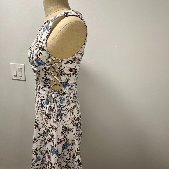 H&M Floral Side Tie Summer Dress - Picture 4 of 4